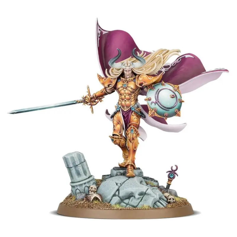 Hedonites: sigvald prince of slaanesh, age of sigmar, games workshop, model 83-84